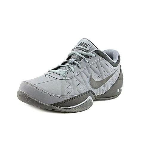 Asics Venture Running Shoes Nike Air Ring Leader Low Mens Basketball Shoes (Dark Grey/Black, 10)