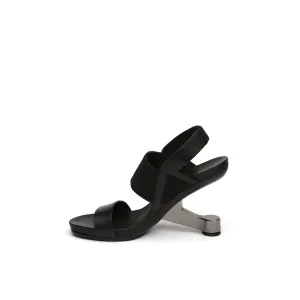 Athletic Slide Sandals Double Strap Slingback Sandals