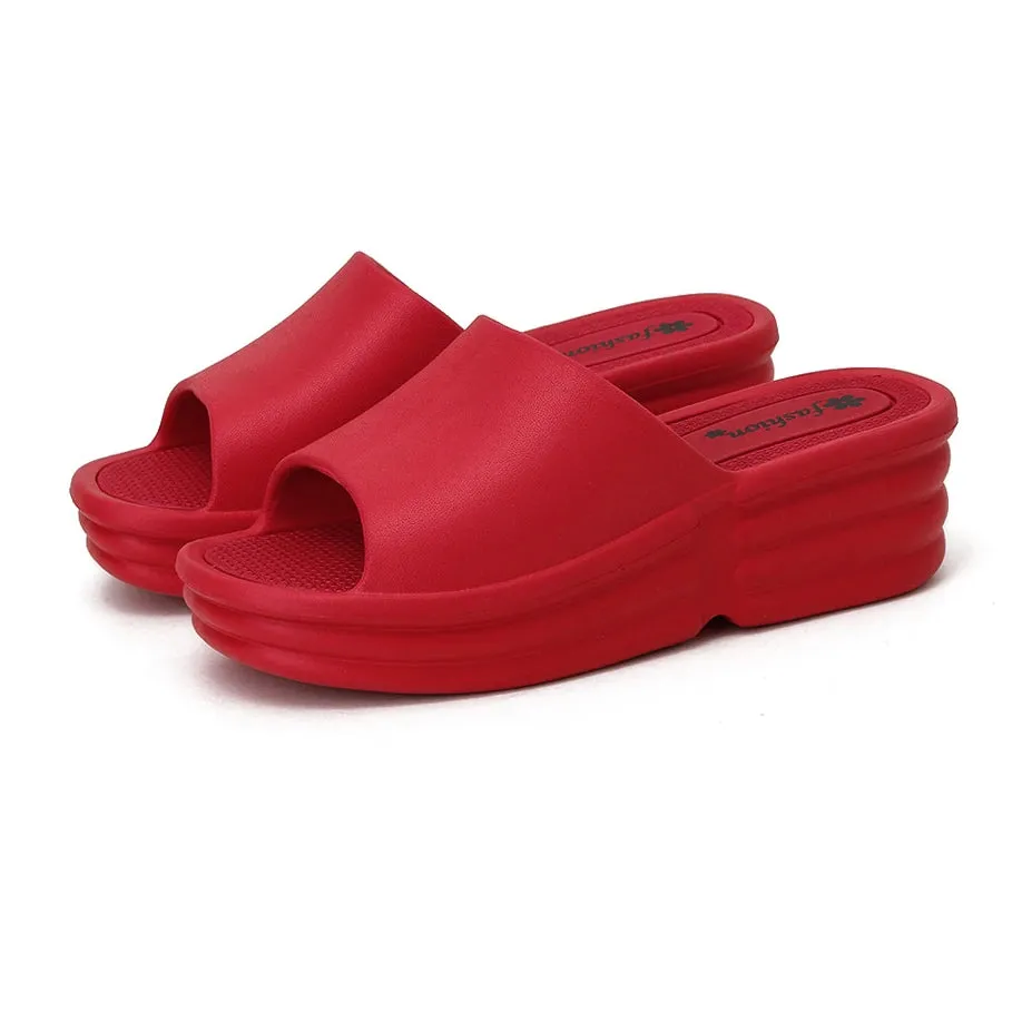 Flag Flip Flops Amozae-Wedge Sandals for Women EVA Open Toe Women Flip Flops Non-slip Comfy Slide Casual Fashion Summer Shoes Platform Women Slippers