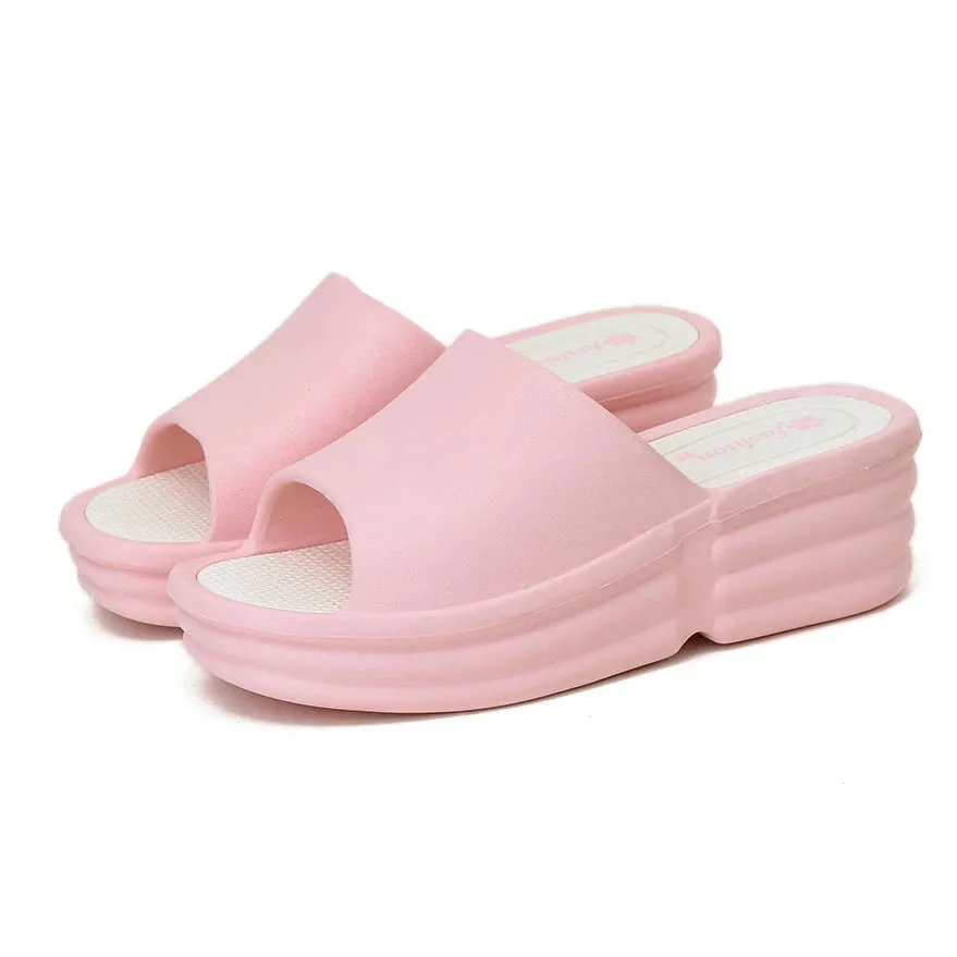Flip Flops For Infants Amozae-Wedge Sandals for Women EVA Open Toe Women Flip Flops Non-slip Comfy Slide Casual Fashion Summer Shoes Platform Women Slippers