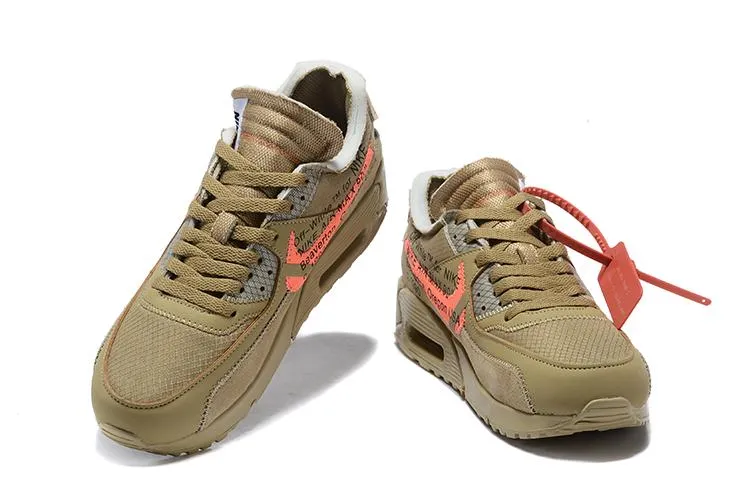 Asics Hiit Shoes OFF-WHITE x Nike Air Max 90 'Desert Ore' Shoes Sneaker Sale Men Size US 7, 8, 8.5, 9, 10, 11