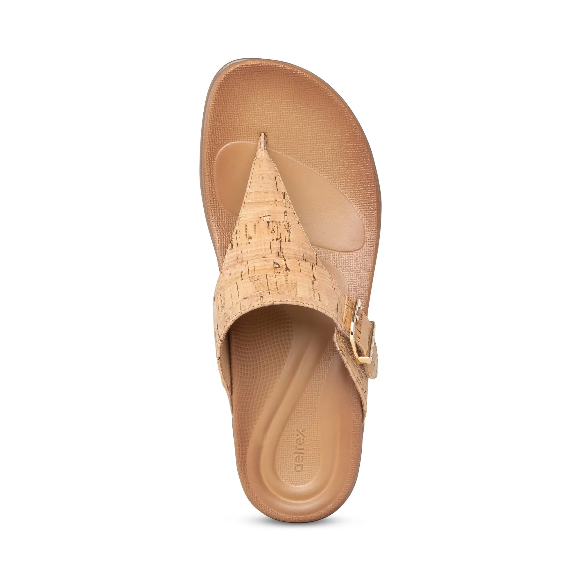 Deadpool Flip Flops Aetrex Rita Adjustable Thong Sandal Women's