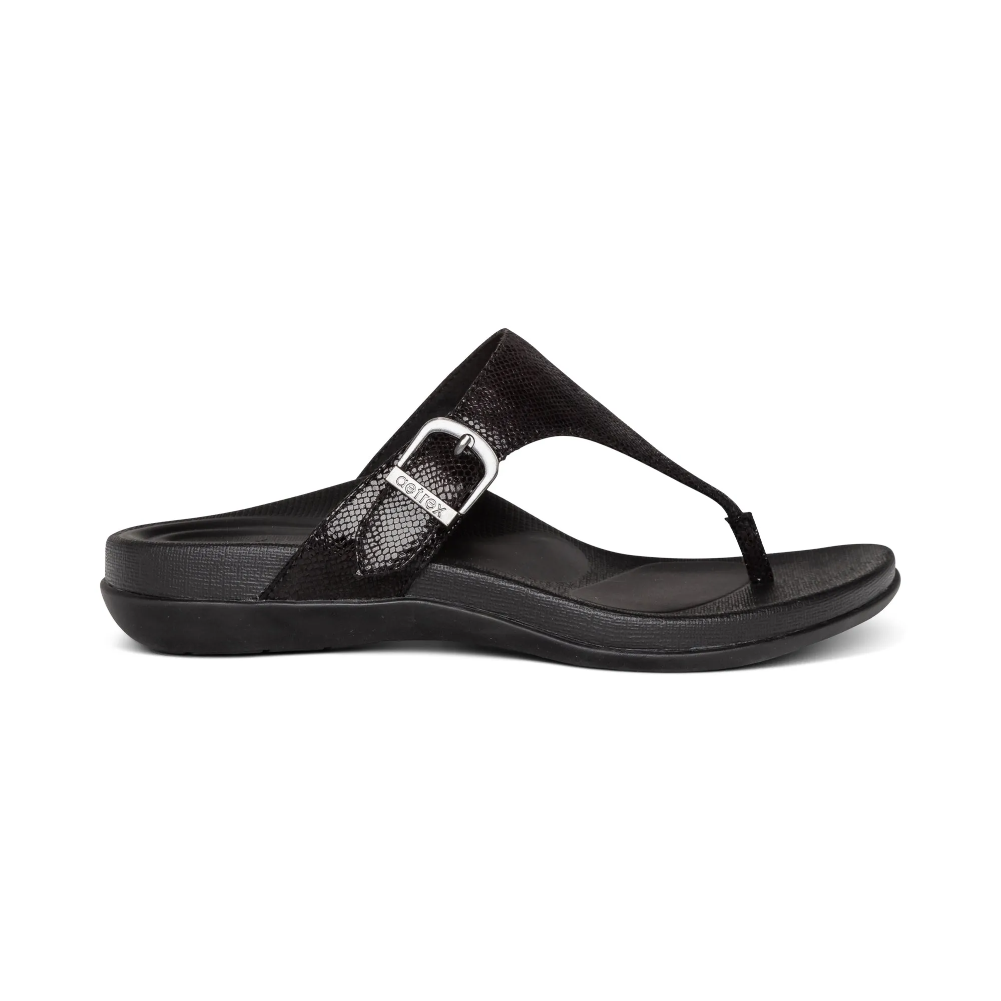 Aetrex Rita Adjustable Thong Sandal Women's Going Out Flip Flops