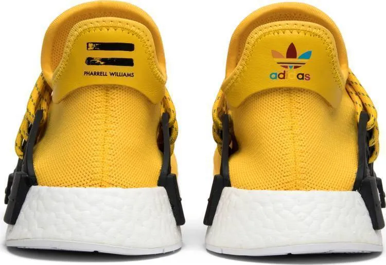 Pharrell x Adidas NMD Trail 'Human Race' Yellow Shoes Men Women Sneaker !!! CYBER MONDAY SALE !!! Wide Shoes Adidas