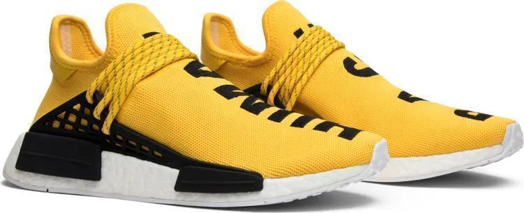 Slim Adidas Shoes Pharrell x Adidas NMD Trail 'Human Race' Yellow Shoes Men Women Sneaker !!! CYBER MONDAY SALE !!!
