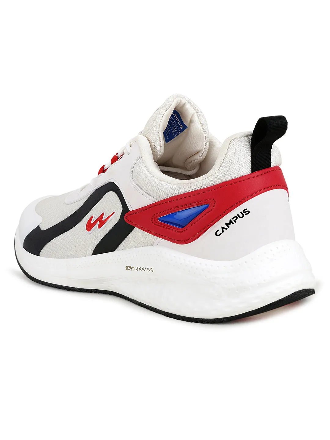 OMAX White Men's Running Shoes Running Shoe Store Near Me