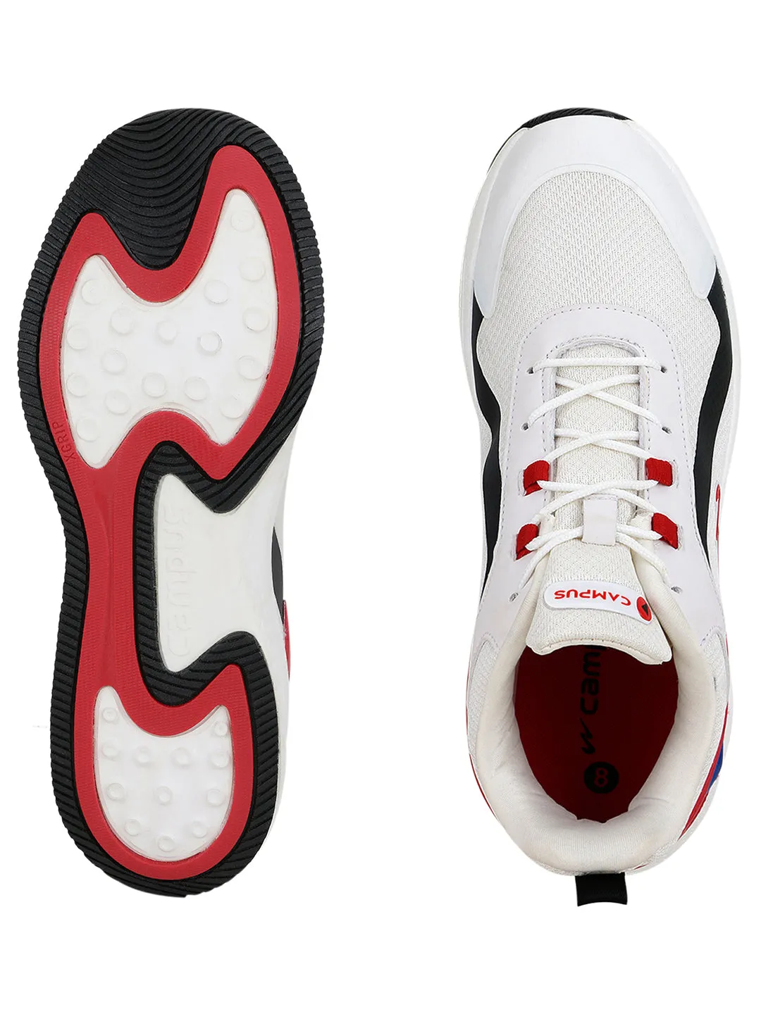 OMAX White Men's Running Shoes Best Zero Drop Running Shoe