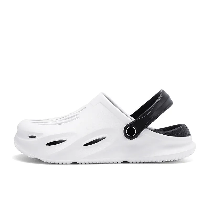 Outer Wear Soft-soled Toe Beach Shoes Men Sandals Flat Comfort Sandals
