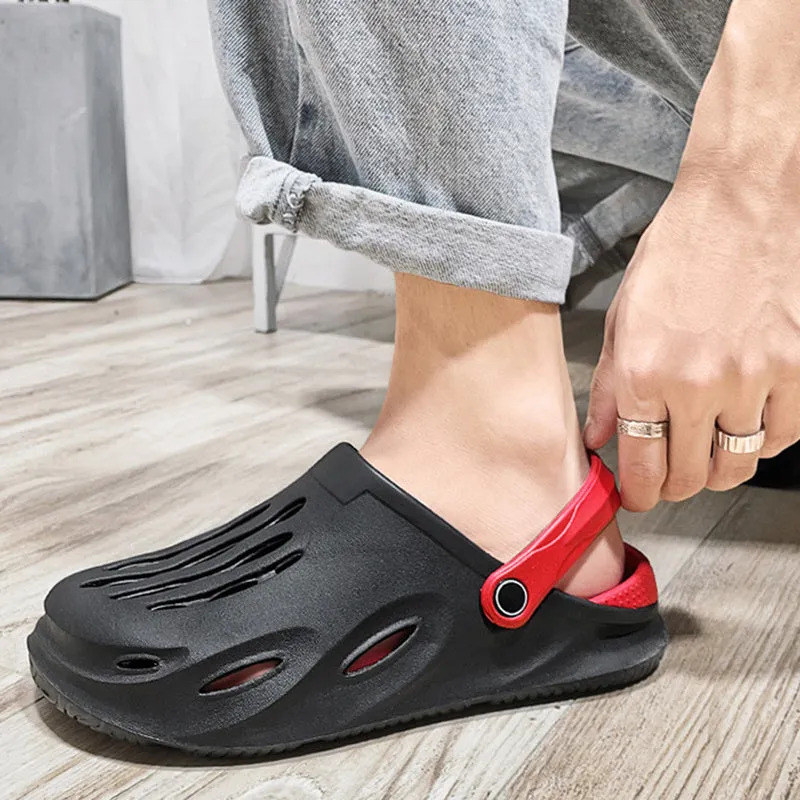 Outer Wear Soft-soled Toe Beach Shoes Men Sandals Sandals Dressy