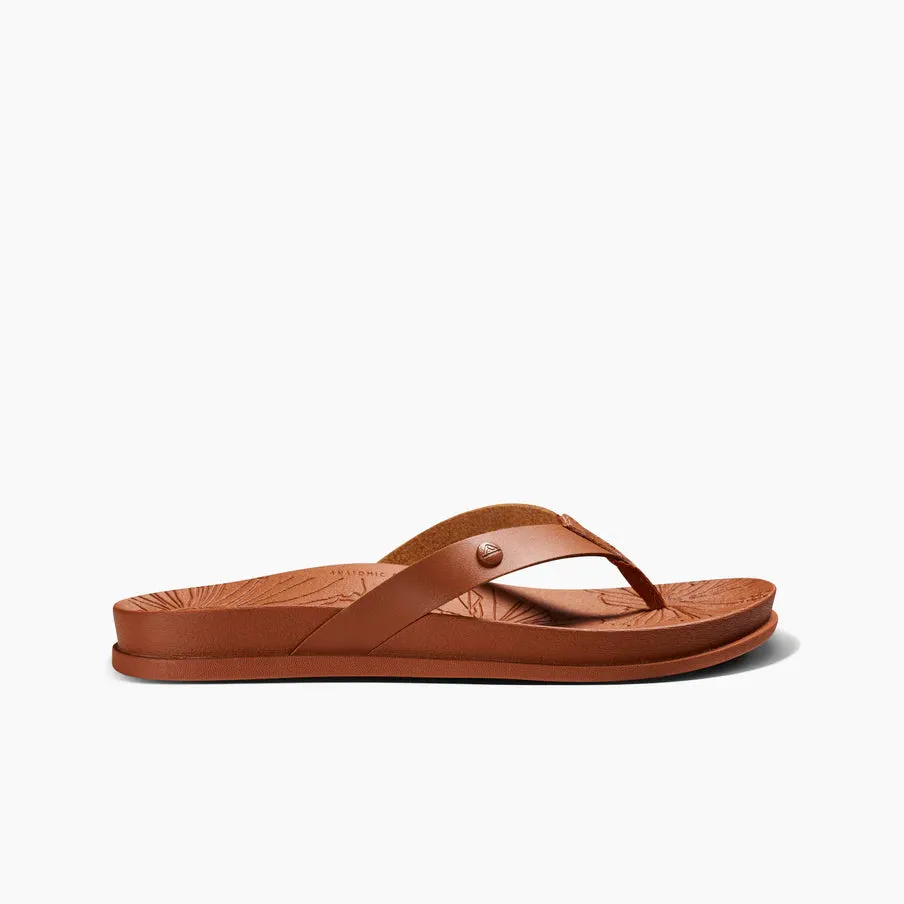 Most Comfortable Flip Flops To Walk In Reef - Cushion Porto Cruz Cocoa