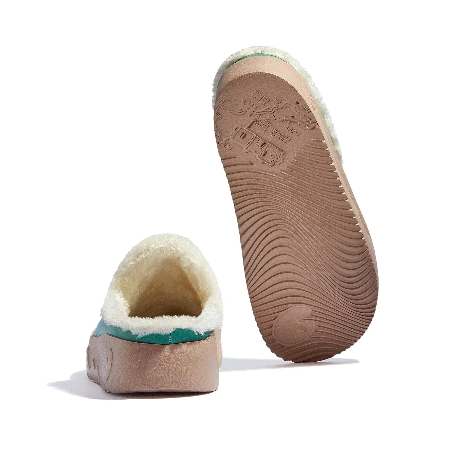 Here's Your Breakfast Fuerteventura VII Women Slip On Fur Lined Boots