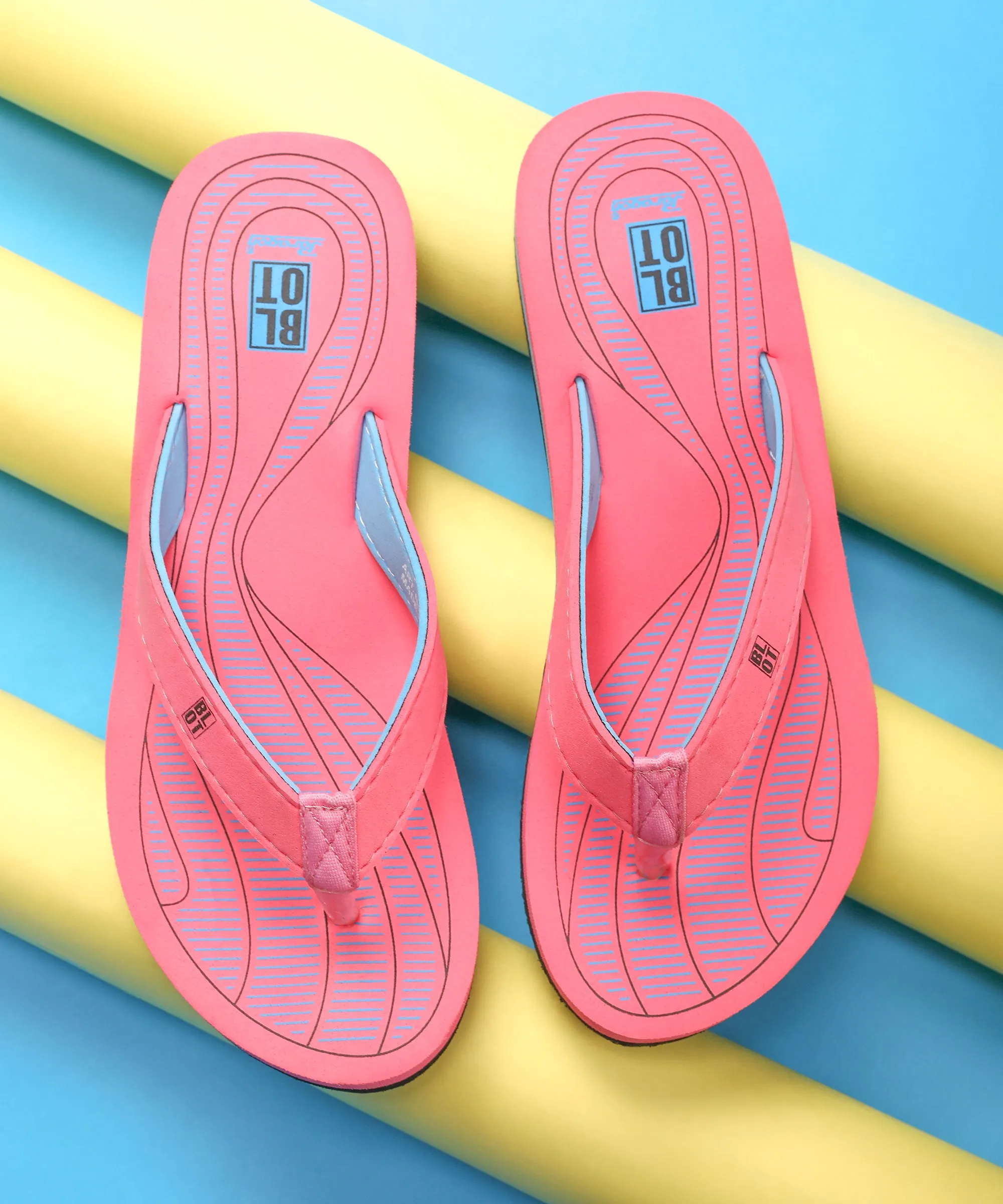 Raffia Flip Flops Paragon Blot K3307L Women Slippers | Lightweight Flipflops for Indoor & Outdoor | Casual & Comfortable | For Everyday Use