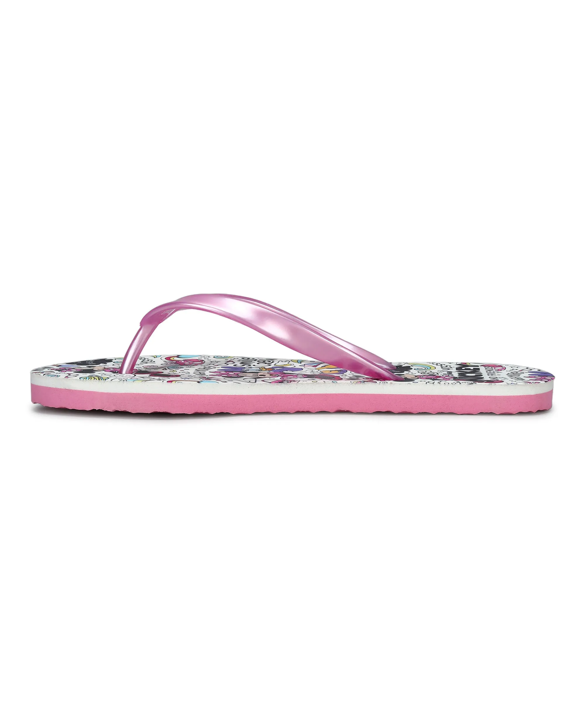 Wood Flip Flops Paragon DK3743L Women's Pink Sliders with Cushioned Sole for Everyday Use