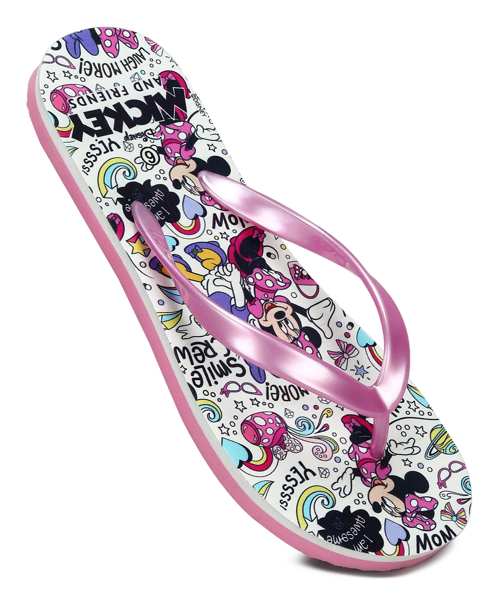 The Most Comfortable Flip Flops Paragon DK3743L Women's Pink Sliders with Cushioned Sole for Everyday Use