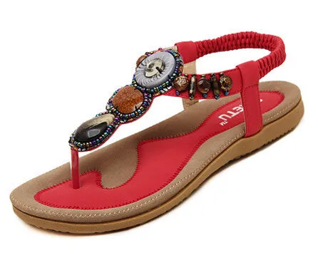 Woman 2016 New Summer Flat Sandals Ladies Summer Bohemia Beach Flip Flops Shoes Women Shoes Sandles Zapatos Mujer Sandalias Key West Flip Flops