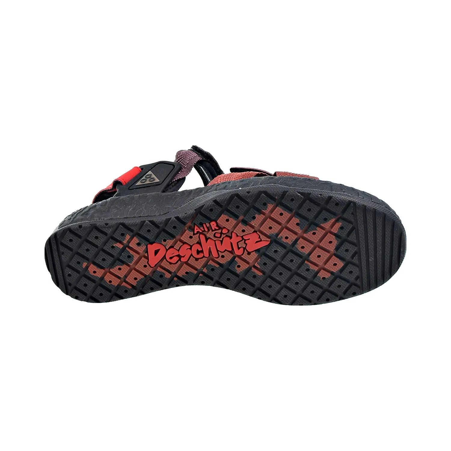 Shower Slippers Near Me Nike ACG Air Deschutz   Men's Sandals Redstone-Black
