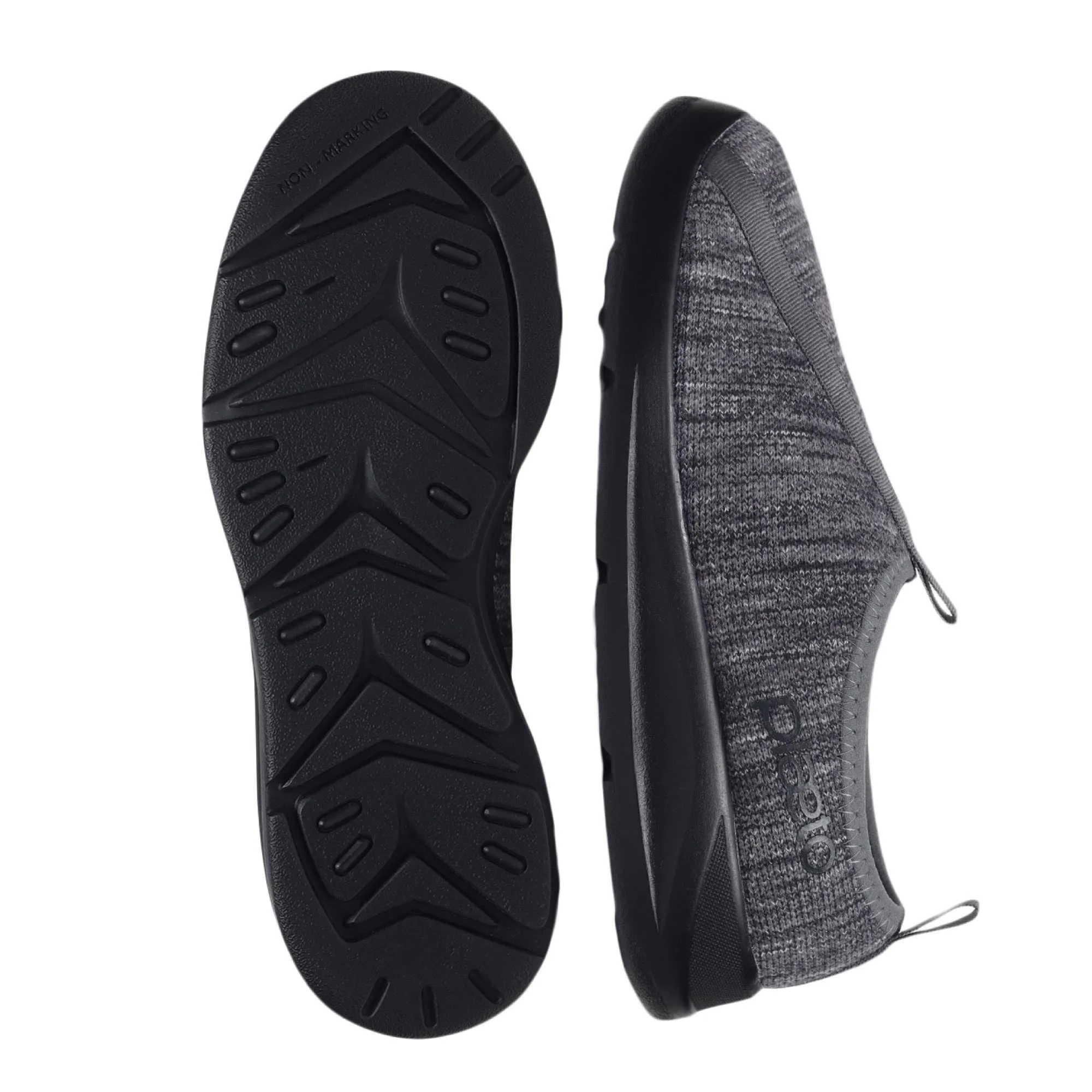 Ugg Slip On Slippers EZPlay Premium Slip Ons for Men - Black / Grey