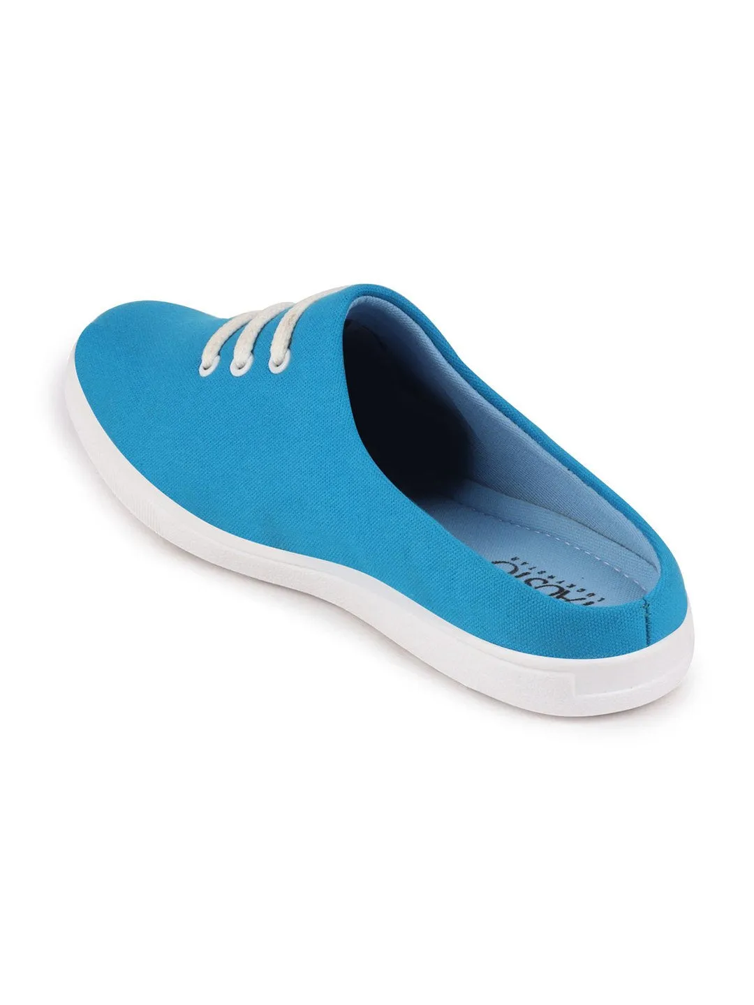 Men Sky Blue Casual Canvas Slip-On Shoes Pregnancy Shoes Slip On