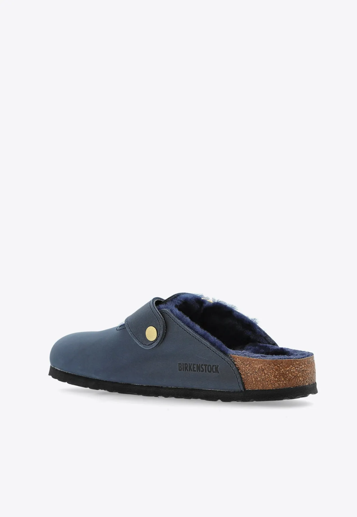 Chaco Slippers Boston Big Buckle Shearling Mules
