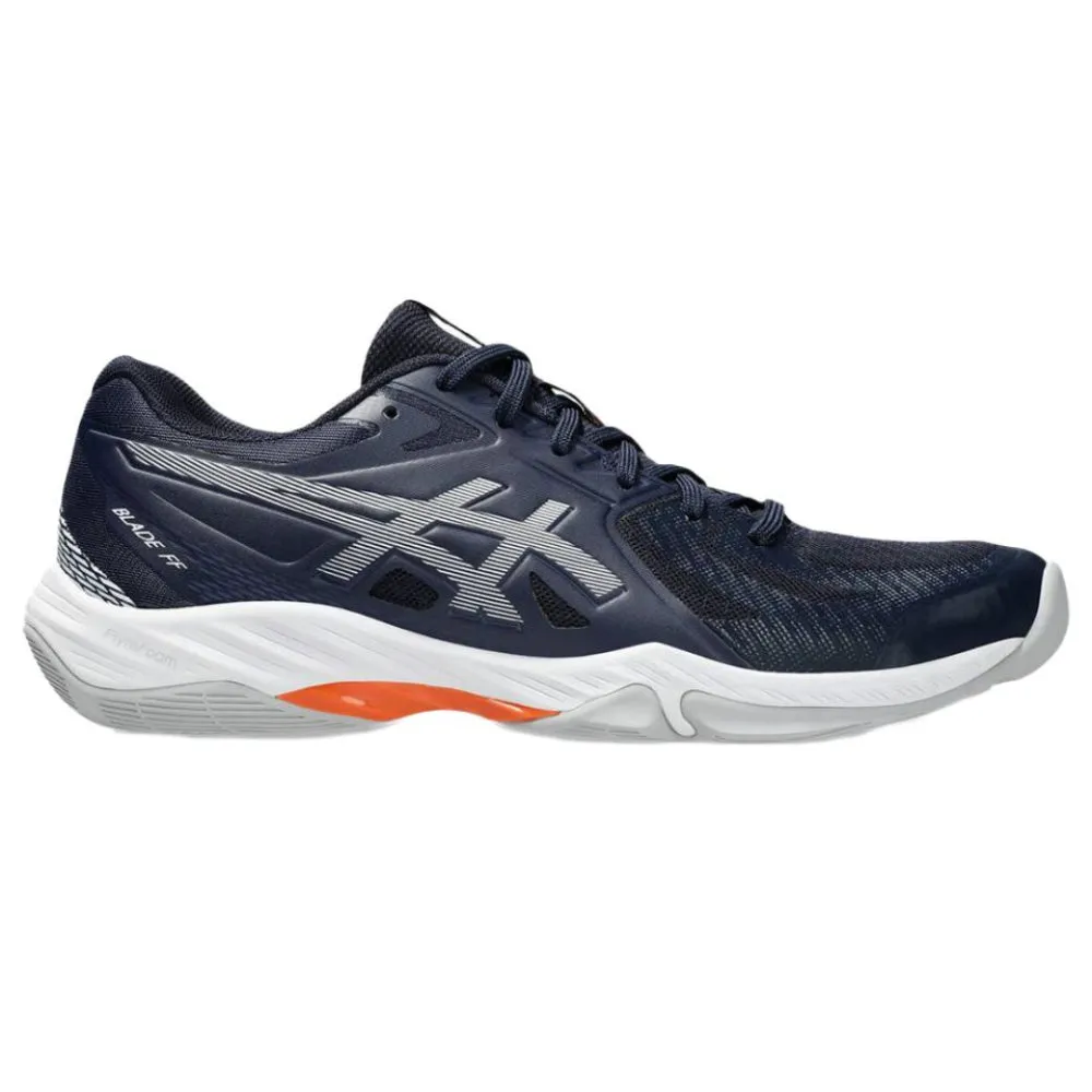 Asics Venture 6 Running Shoes ASICS Men's Blade FF Badminton Shoe (Midnight/White)