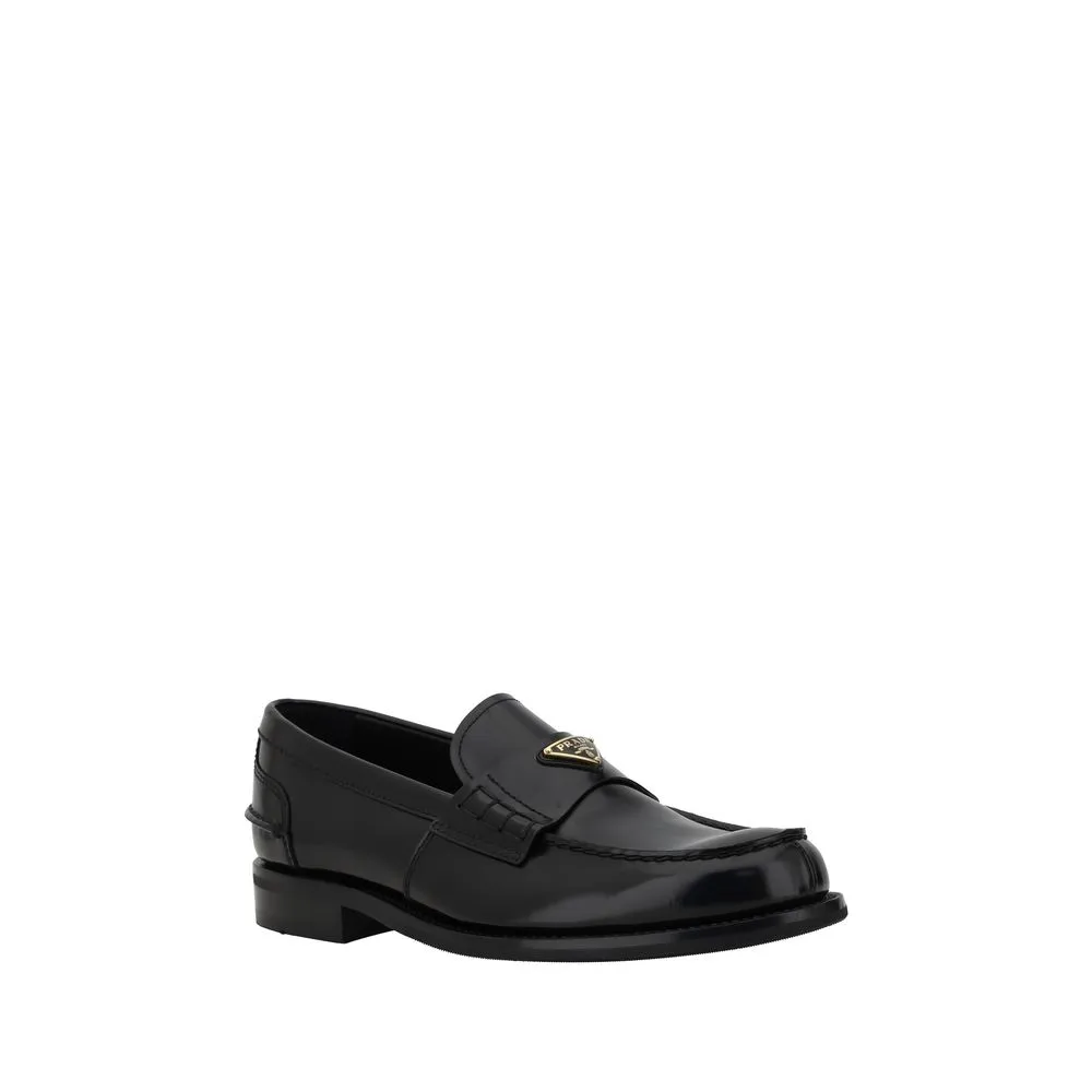 Prada Triangular plaque Loafers Loafers Outfit