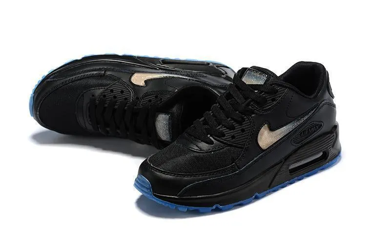 Asics Kickboxing Shoes Nike Wmns Air Max 90 'Black Seven Color' Shoes Sneaker Sale Men Size US 7-11
