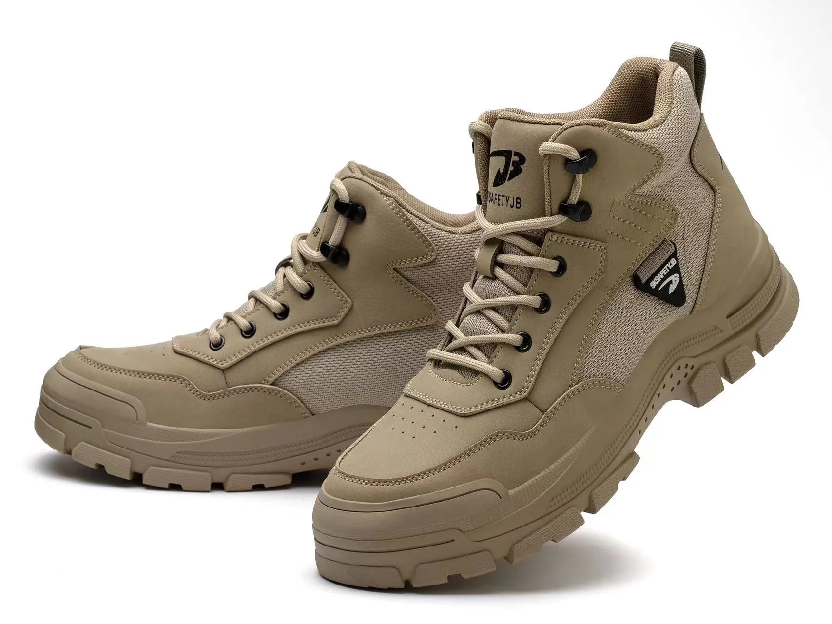 Best Composite Toe Work Boots For Plantar Fasciitis Work Boots for Men Water Resistant Steel Toe Non-Slip Rubber Leather Shoes