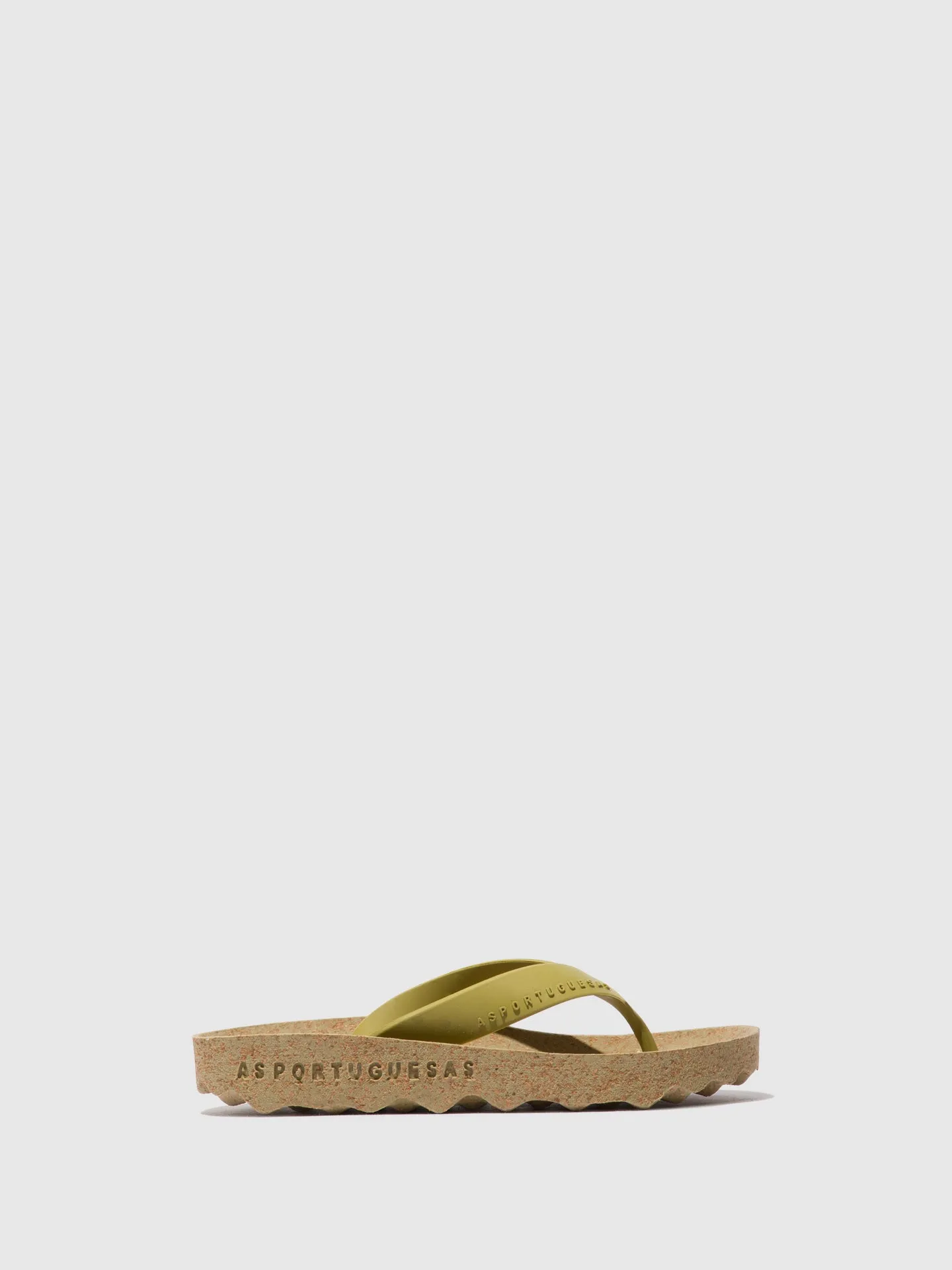 High Heel Flip Flops Sandals Platform Flip-Flops FEEL Military & Mlt. Gold strap