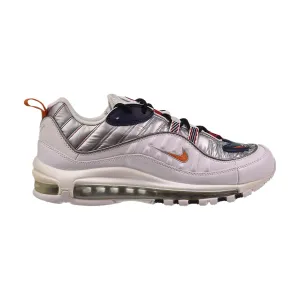 Nike Air Max 98 "Starfish" Women's Shoes White-Silver Asics Gel Resolution 9 Tennis Shoe