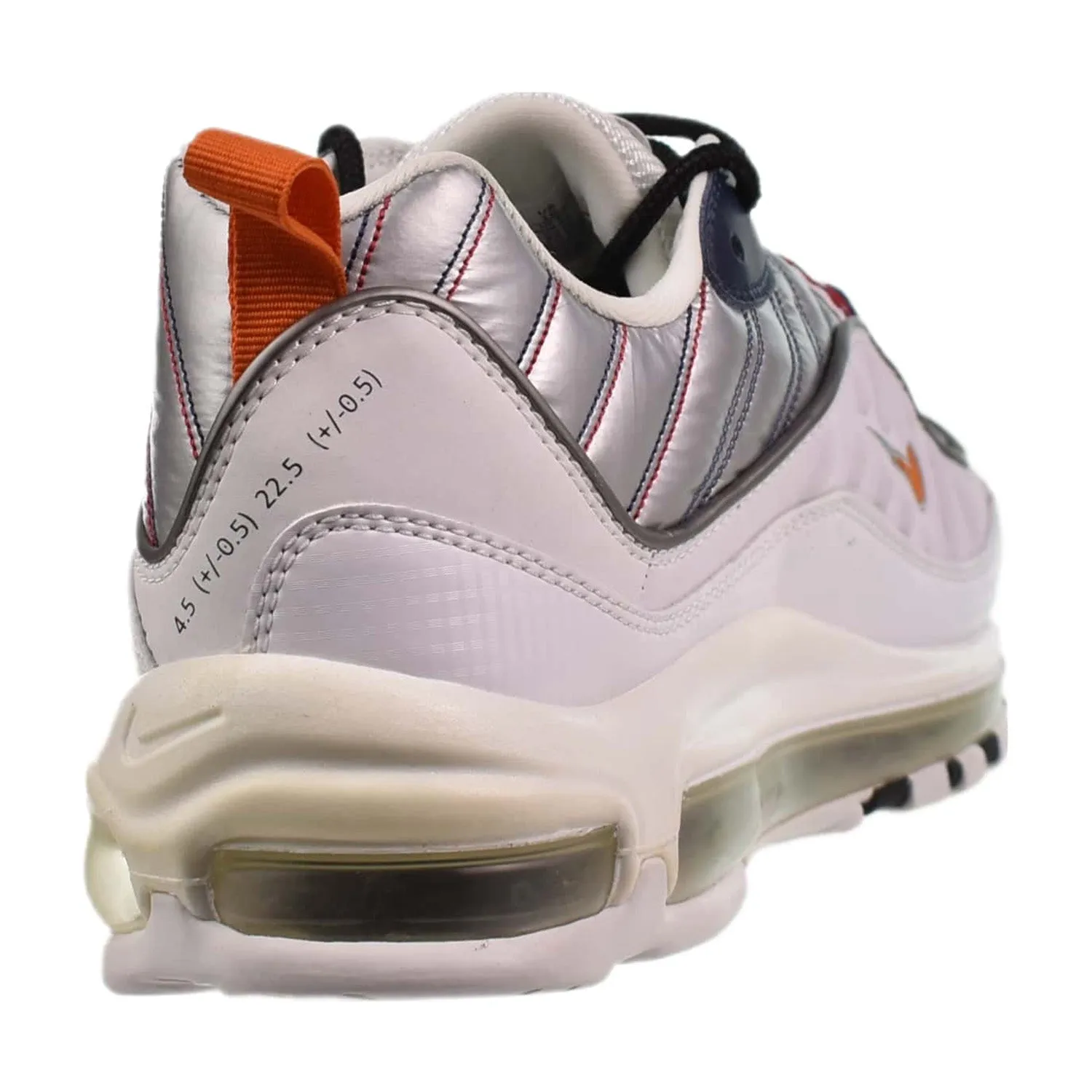 Asics Workout Shoe Nike Air Max 98 "Starfish" Women's Shoes White-Silver