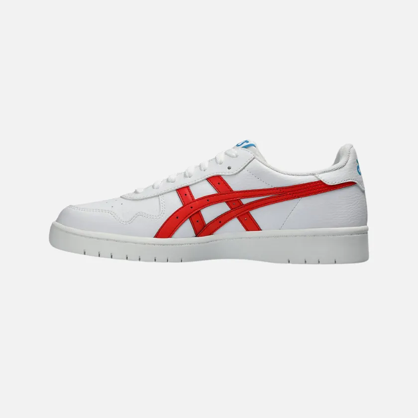 Asics JAPAN S Unisex Lifestyle Shoes -White/True Red Asics Gel Resolution Tennis Shoe