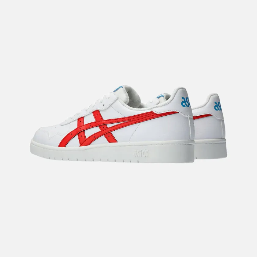 Asics Djokovic Shoes Asics JAPAN S Unisex Lifestyle Shoes -White/True Red