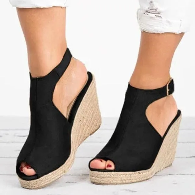 Bella Vita Sandals Plus Size 35-43 Platform Sandals Wedges Shoes For Women Heels Sandalias Mujer Summer Clog Womens Zapatos De Hombre E12