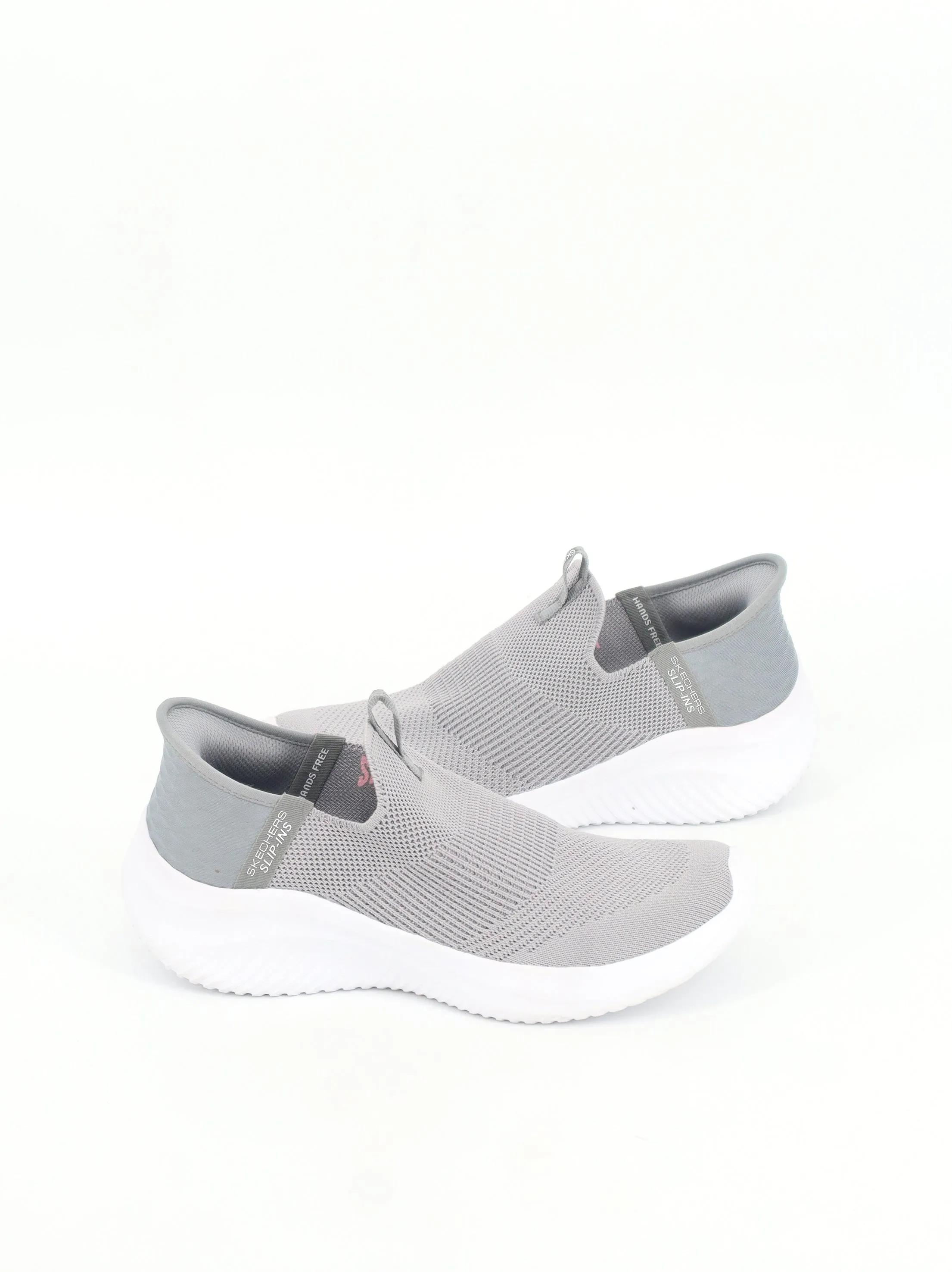 Women's Slip On Trainers,Grey Running Shoes Good
