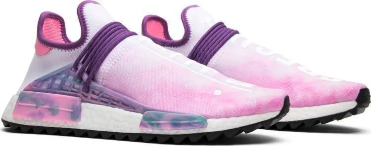Adidas Leather Shoe Pharrell x Adidas NMD Human Race 'Holi Festival' 2019 Shoes Men Women Sneaker !!! CYBER MONDAY SALE !!!