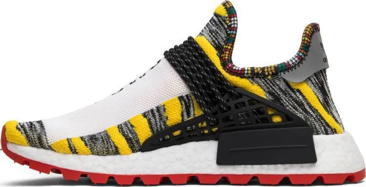 Adidas Wrestling Shoes Sydney Pharrell x Adidas NMD Human Race Trail 'Solar Pack' Grey Yellow Shoes Men Women Sneaker Sale All Size US 7-11