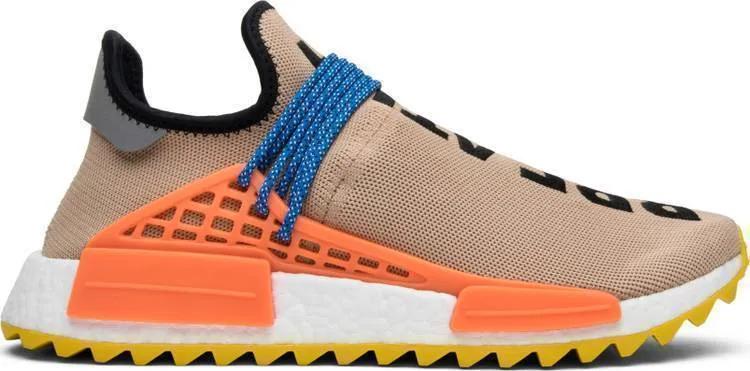 Adidas Baby Shoes Pharrell x Adidas NMD Trail 'Human Race' Brown Shoes Men Women Sneaker !!! CYBER MONDAY SALE !!!