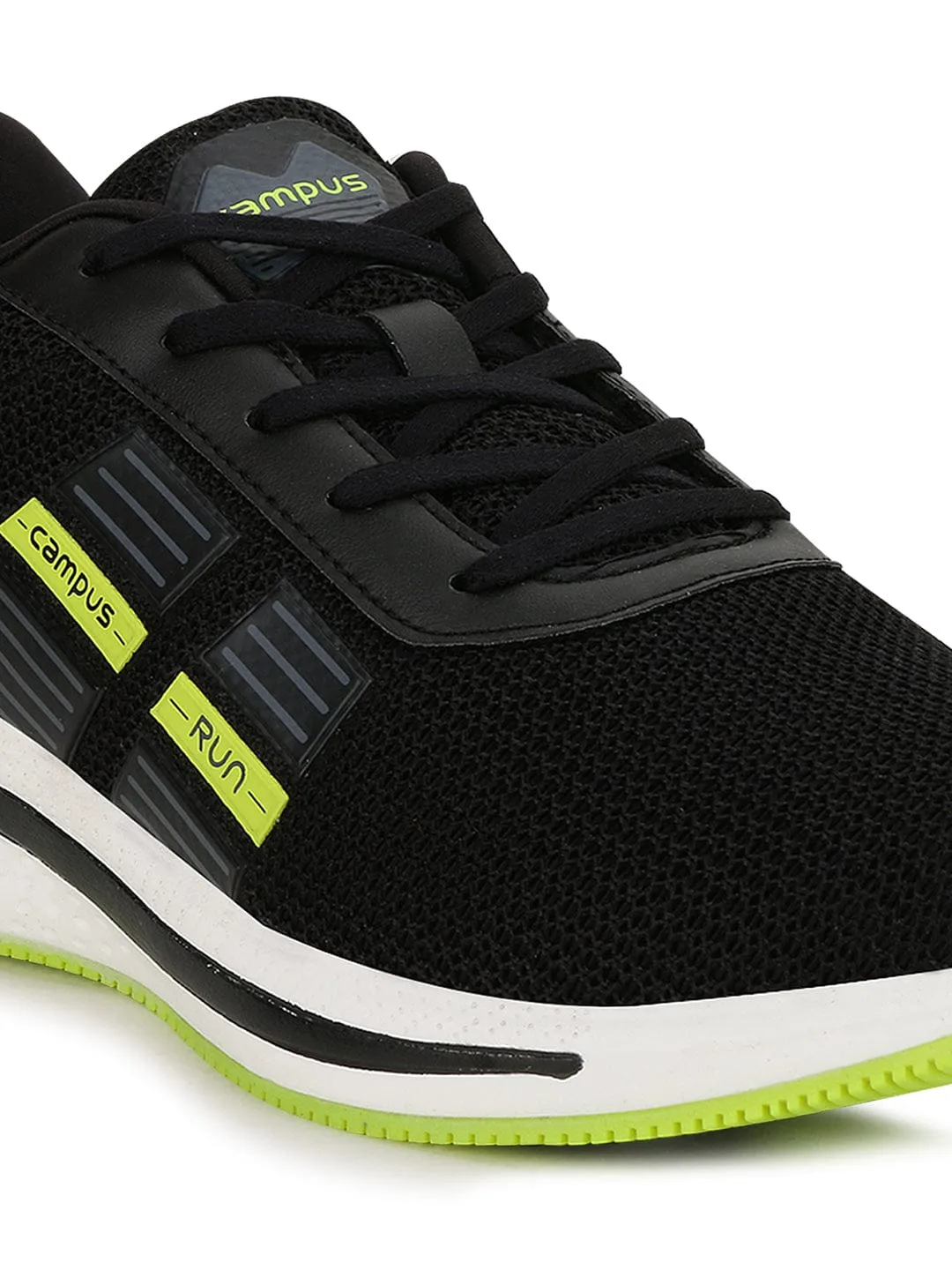 Bare Foot Running Shoes PLATEUE Black Men's Running Shoes