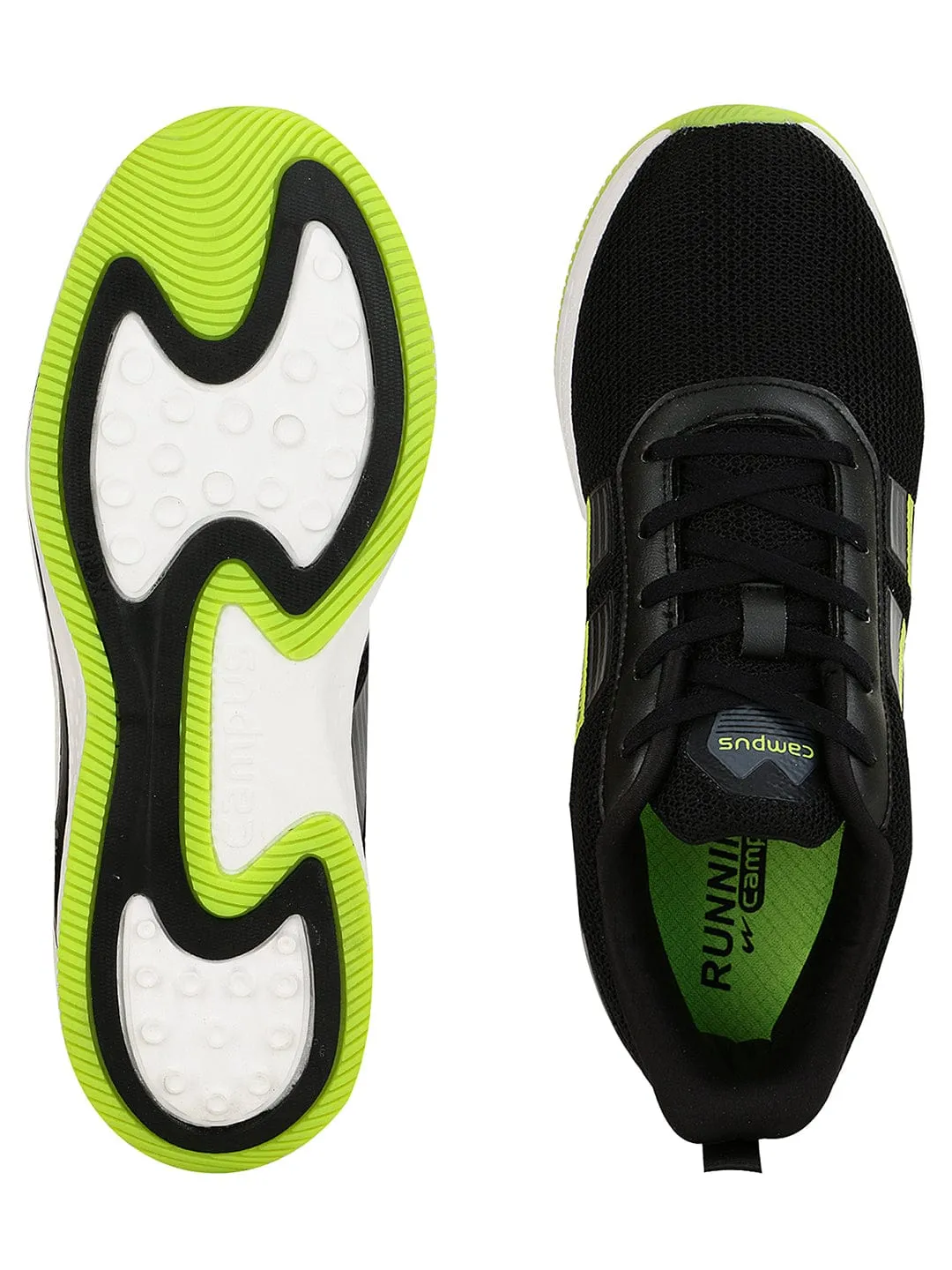 Running Shoes For Flat And Wide Feet PLATEUE Black Men's Running Shoes