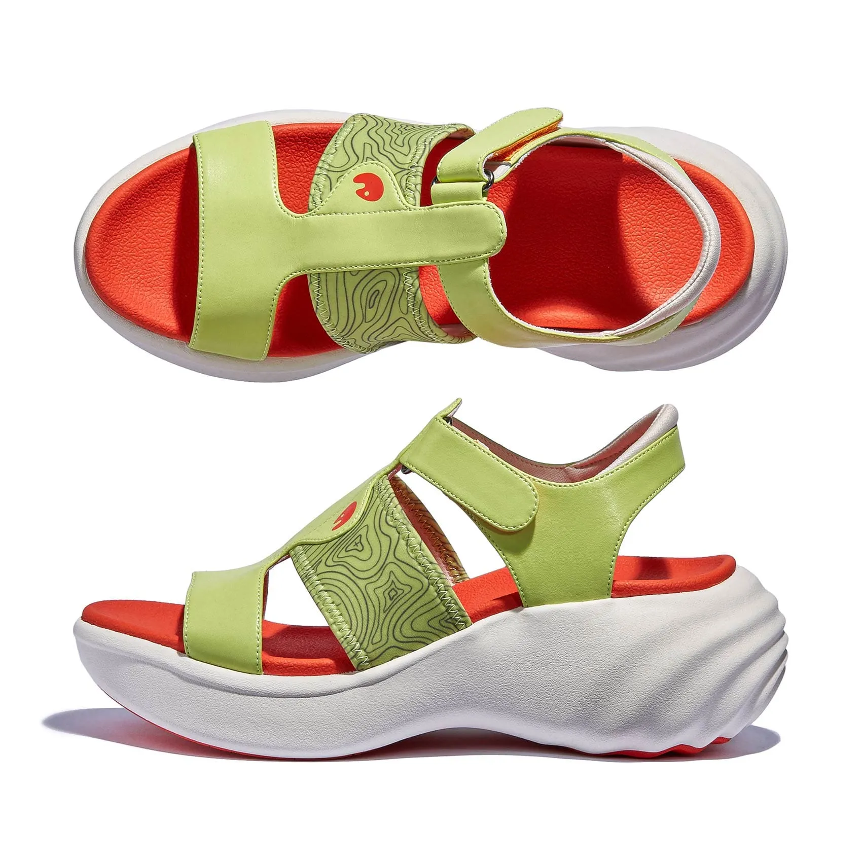 Bernie Mev Slip On Sneaker Daiquiri Green Sitges I Women