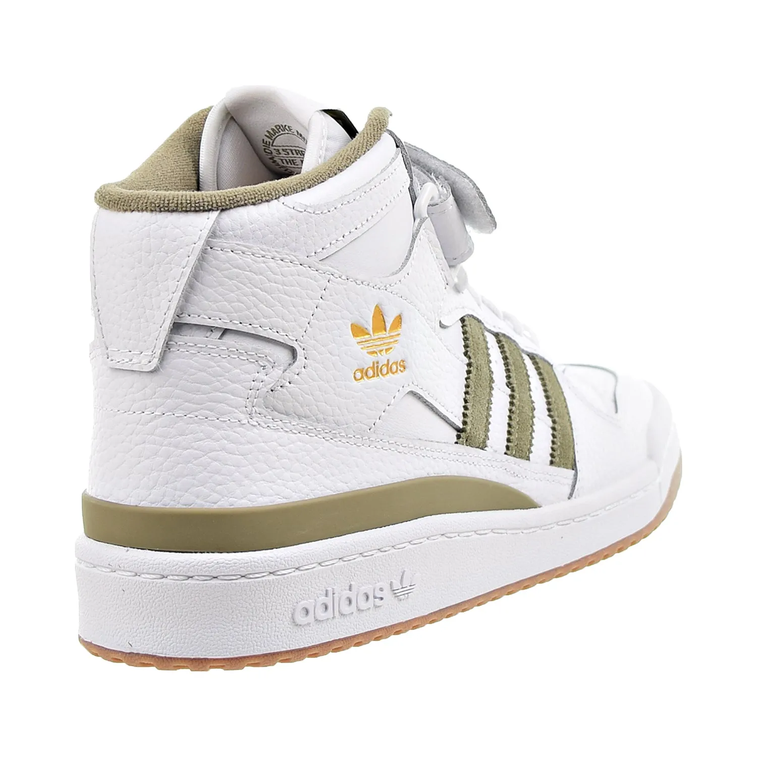 Shoe Size Guide Adidas Adidas Originals Forum Mid Men's Shoes White-Orbit Green
