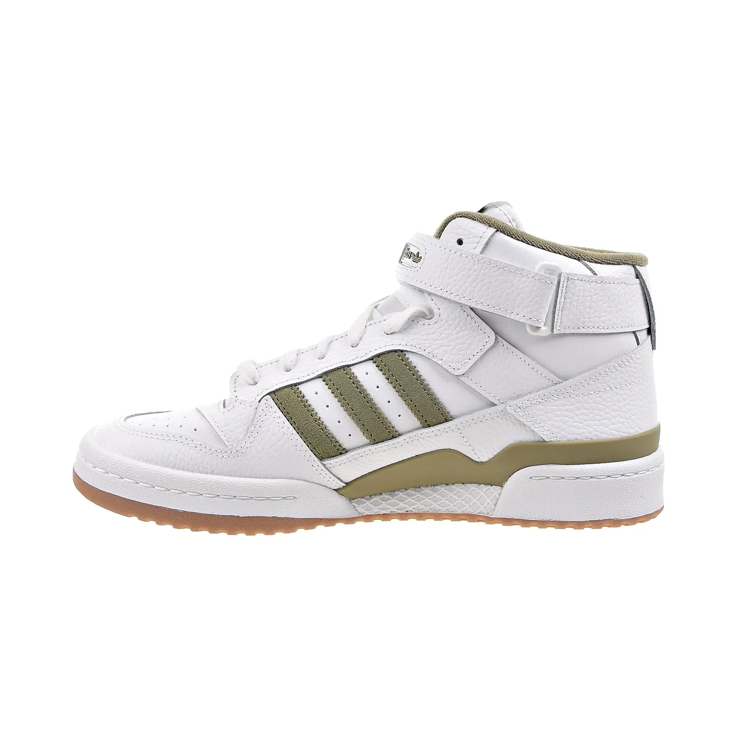 Adidas Originals Forum Mid Men's Shoes White-Orbit Green Adidas Samba Football Shoes