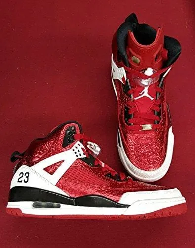 Asics Triple Jump Shoes Nike Air Jordan Rare Deadstock 4 5 6 Spizike (Metallic/Red/Black) Size 10.5