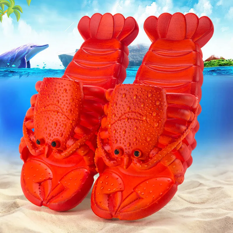 Lobster Flops Crocheted Flip Flops