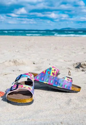 Wanna Ride | Stella Sandals Low Heel Block Heel Sandals