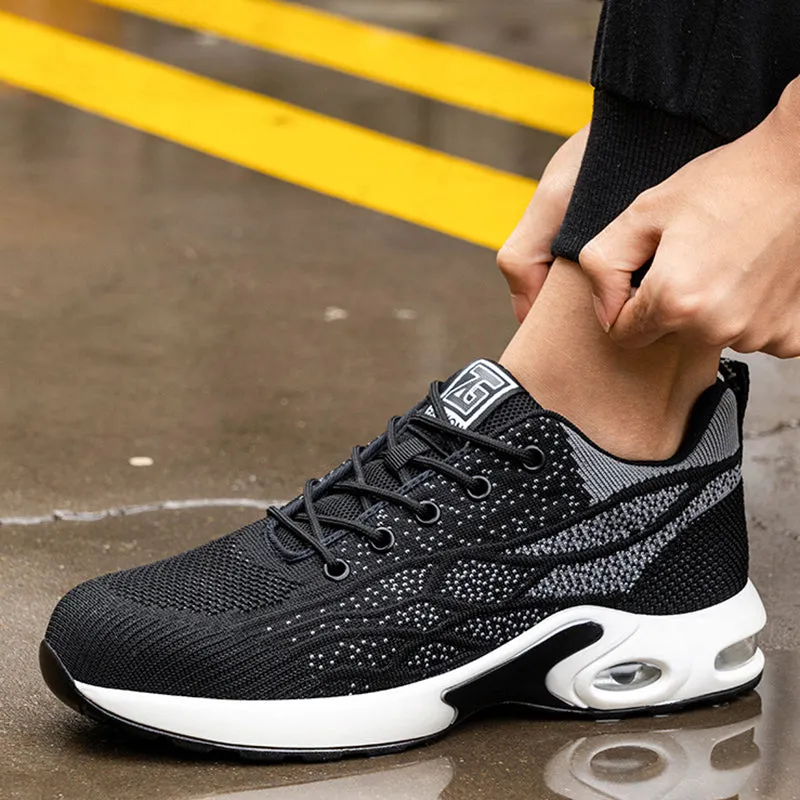 Best Steel Toe Work Boots Under $100 Steel Toe Shoes for Men Wide Comfortable Indestructible Safety Sneakers Lightweight Non Slip Work Utility