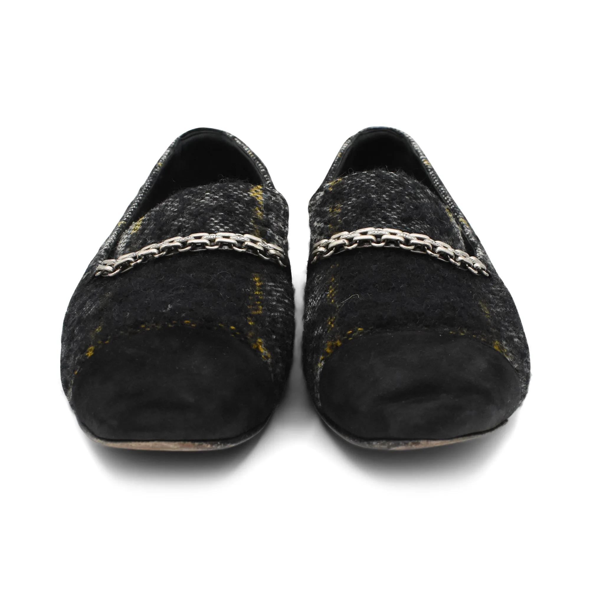 Original Penny Loafers Chanel Tweed Loafers - Women's 41