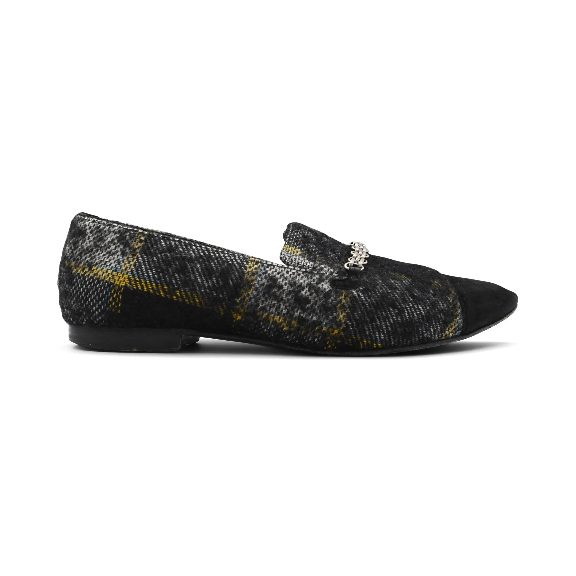 Chanel Tweed Loafers - Women's 41 Loafers Shoe
