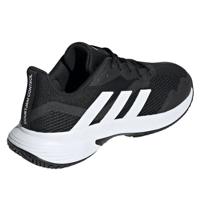 Adidas Prada Shoes adidas CourtJam Control Men's Tennis Shoe (Core Black/Cloud White)