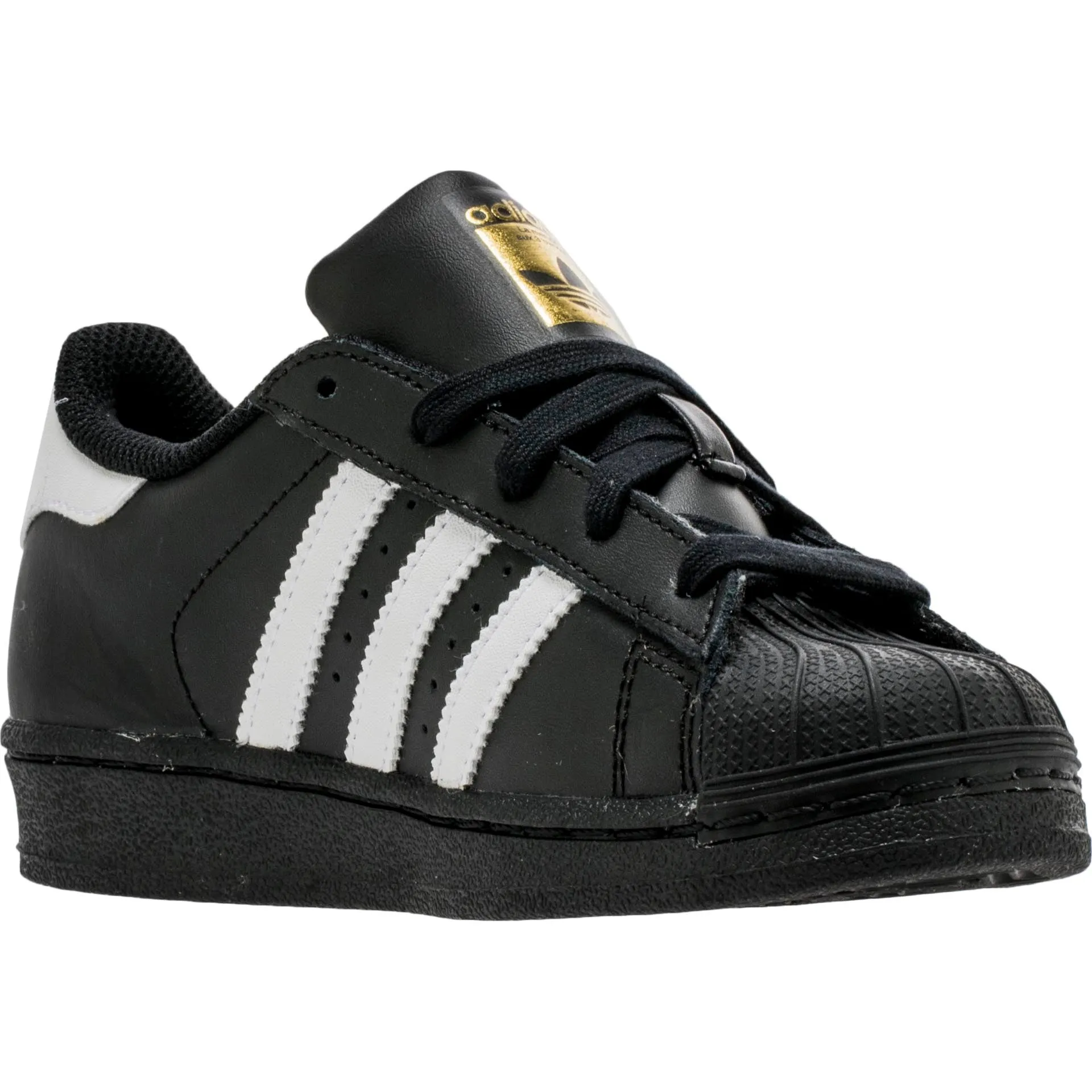 Superstar Preschool Lifestyle Shoe - Black/White Adidas 2010 Basketball Shoes